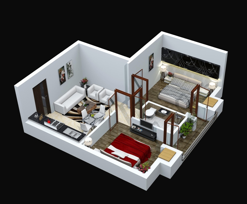 type-3-3d-view